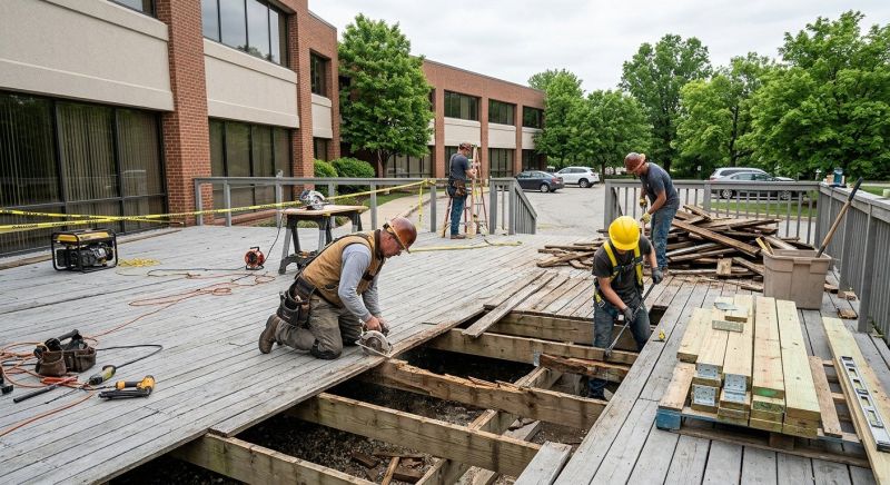 Deck Lattice Repair in Redmond, WA