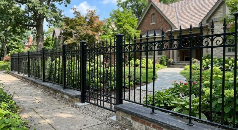 Cast Iron Fence Installation in Alpharetta, GA