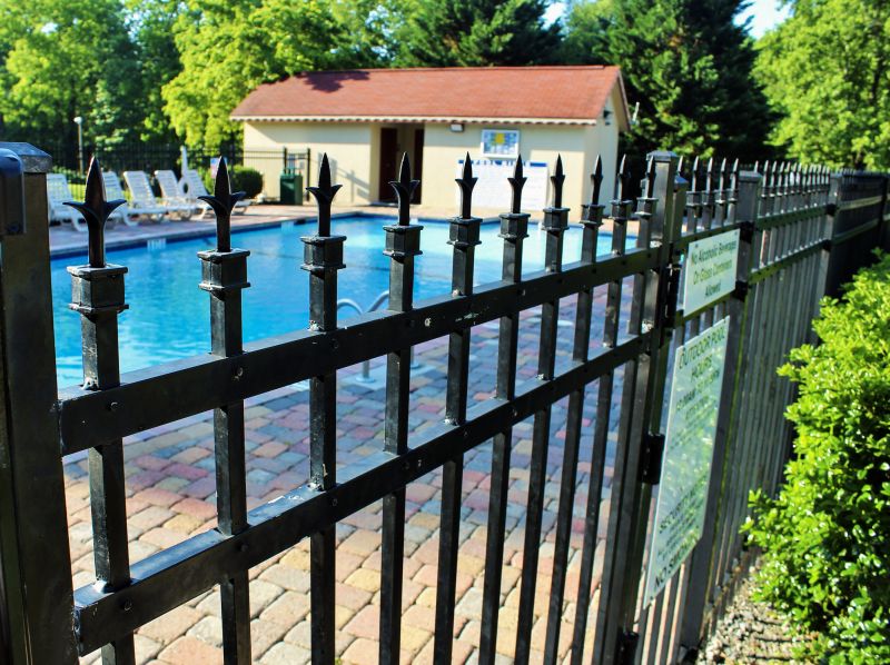 Damaged Pool Gates